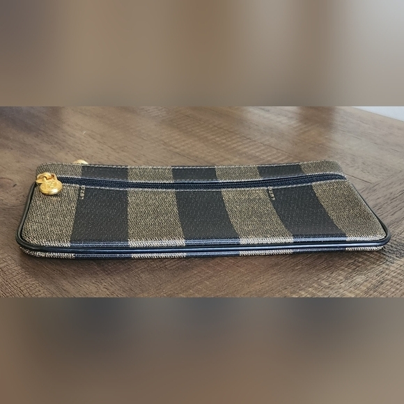 Fendi Pequin Canvas Zip Pouch - Picture 8 of 13